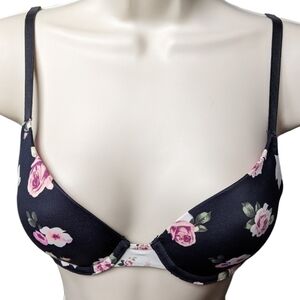 Pink Wear Everywhere T-Shirt Lightly Lined Bra Sz 32B